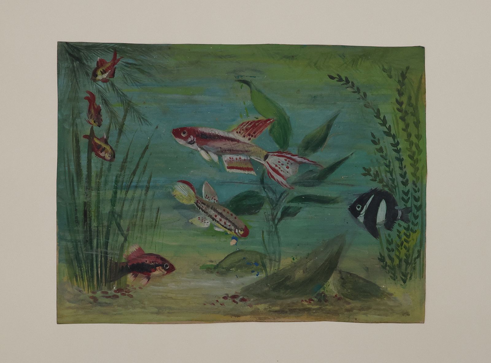 ORIGINAL WATERCOLOUR DESIGNS FOR DUNHILL 'AQUARIUM' BOXES AND HUMIDORS -  image 12