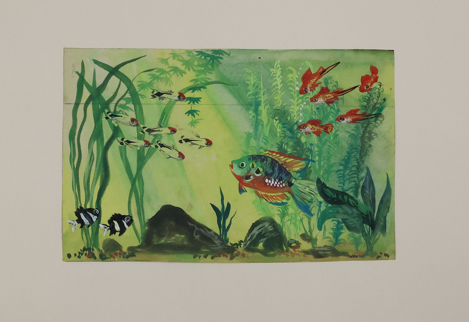 ORIGINAL WATERCOLOUR DESIGNS FOR DUNHILL 'AQUARIUM' BOXES AND HUMIDORS -  image 16