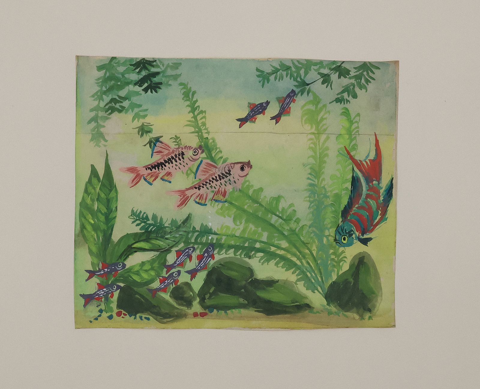 ORIGINAL WATERCOLOUR DESIGNS FOR DUNHILL 'AQUARIUM' BOXES AND HUMIDORS -  image 18