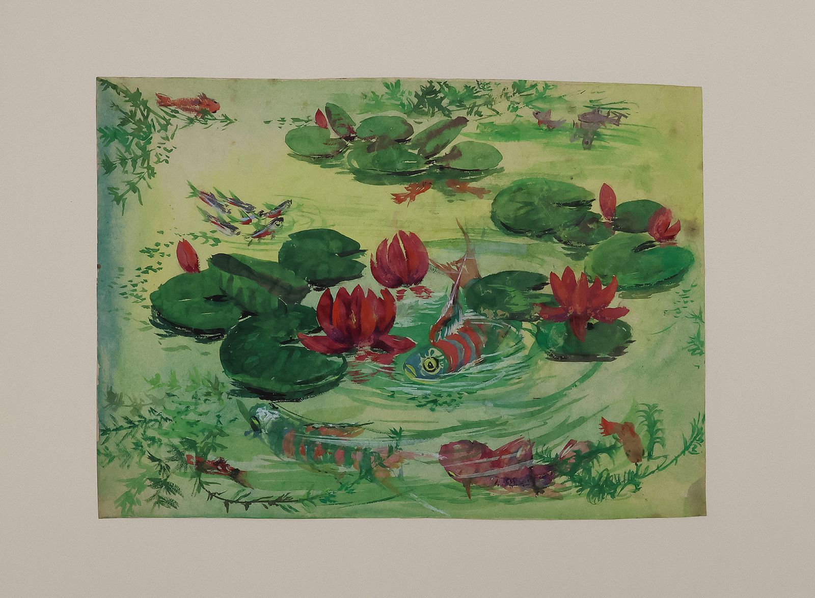 ORIGINAL WATERCOLOUR DESIGNS FOR DUNHILL 'AQUARIUM' BOXES AND HUMIDORS -  image 7