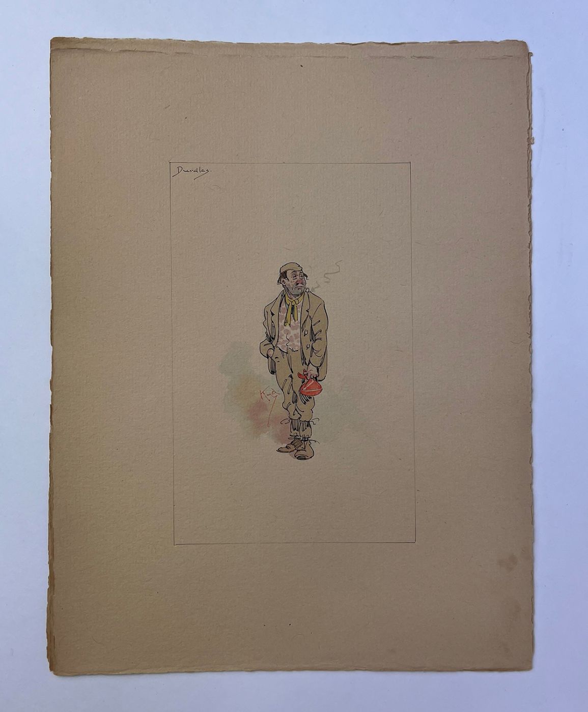 ORIGINAL WATERCOLOUR ILLUSTRATIONS OF CHARACTERS FROM THE MYSTERY OF EDWIN DROOD -  image 3