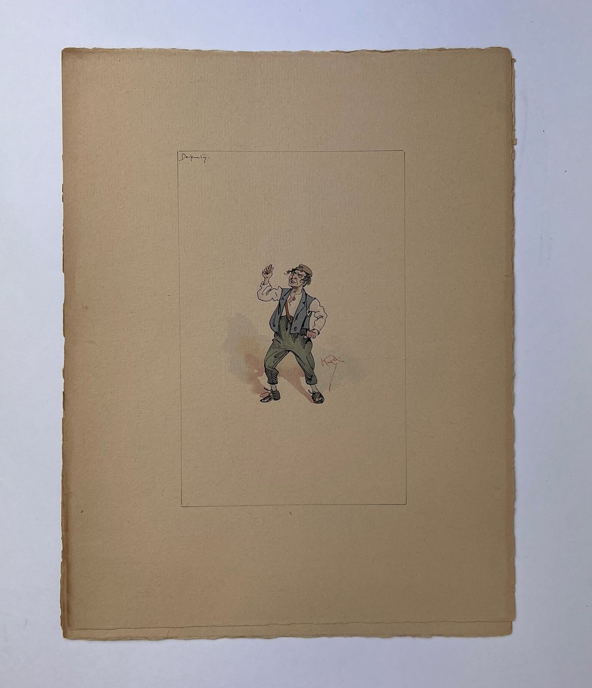 ORIGINAL WATERCOLOUR ILLUSTRATIONS OF CHARACTERS FROM THE MYSTERY OF EDWIN DROOD -  image 4
