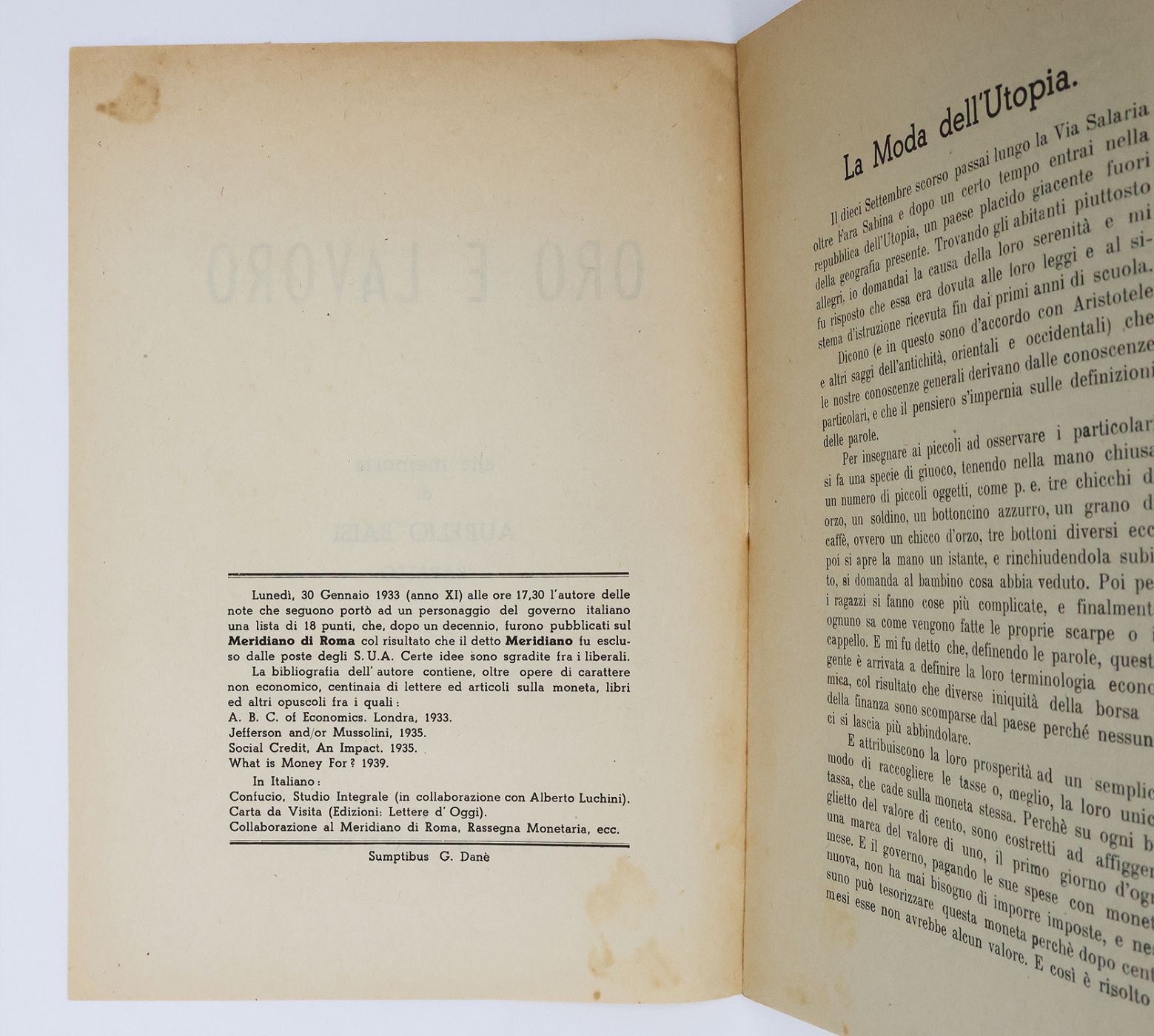 ORO E LAVORO -  image 3