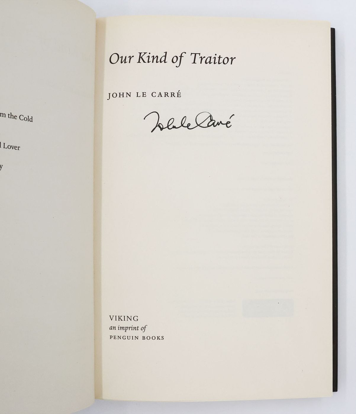 OUR KIND OF TRAITOR -  image 2