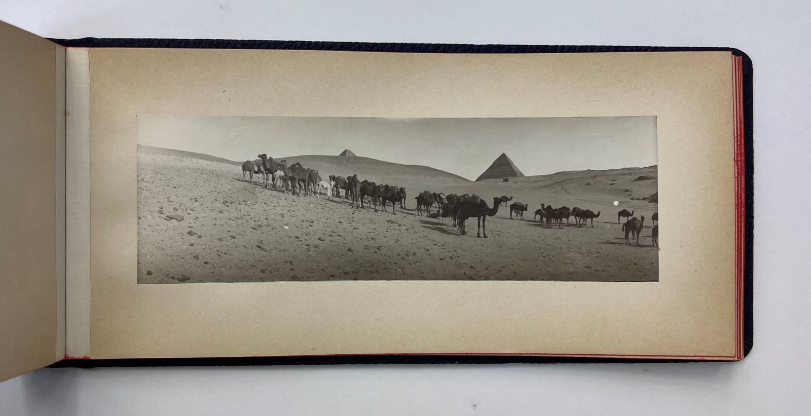PANORAMIC PHOTOGRAPH ALBUM DOCUMENTING A JOURNEY THROUGH EGYPT -  image 1