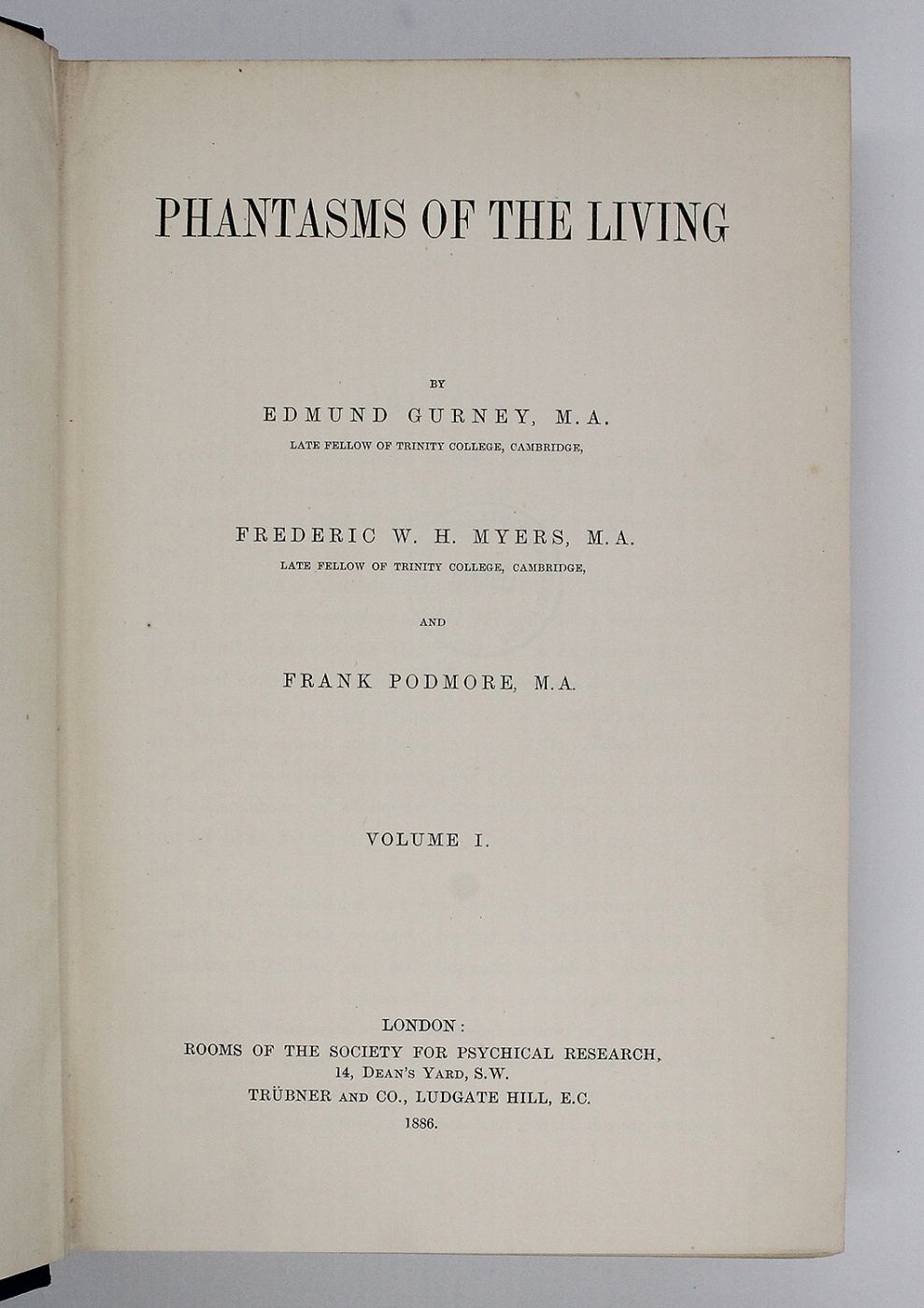 PHANTASMS OF THE LIVING -  image 4