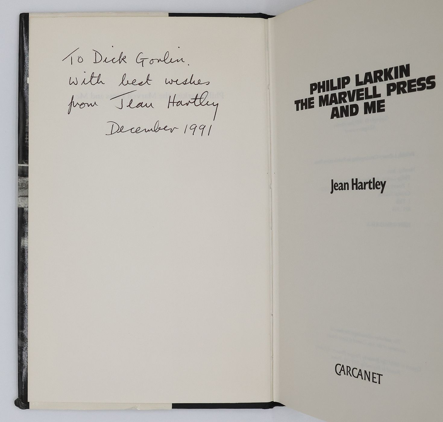 PHILIP LARKIN, THE MARVELL PRESS AND ME -  image 2