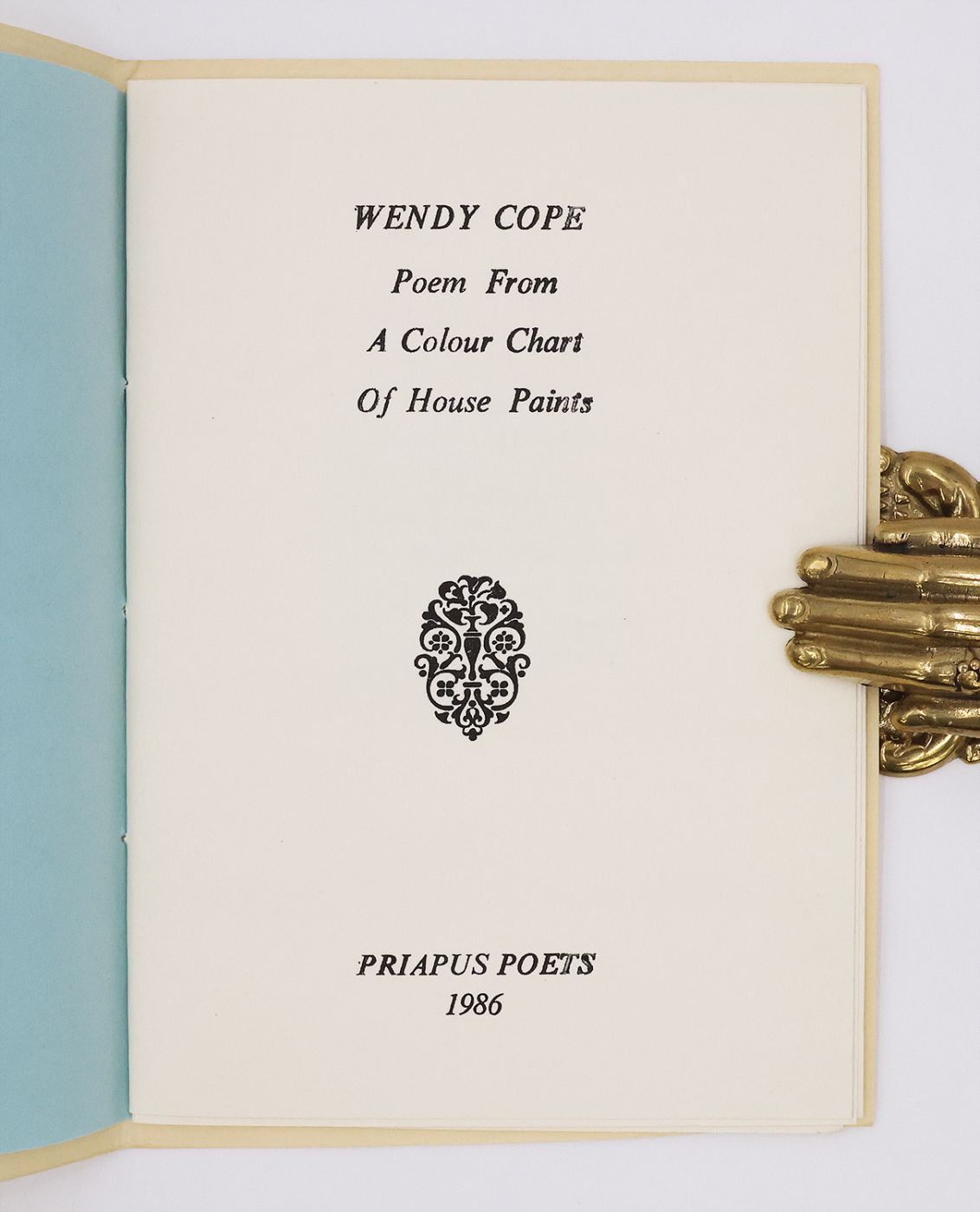 POEM FROM A COLOUR CHART OF HOUSE PAINTS -  image 3