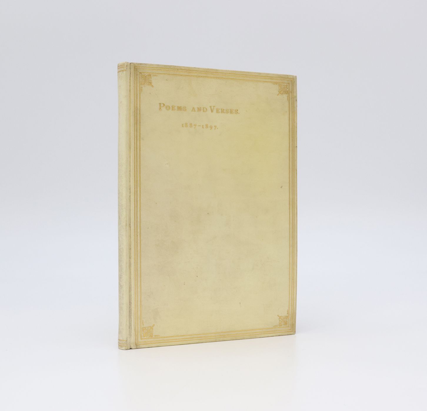 POEMS AND VERSES 1887-1897 -  image 1