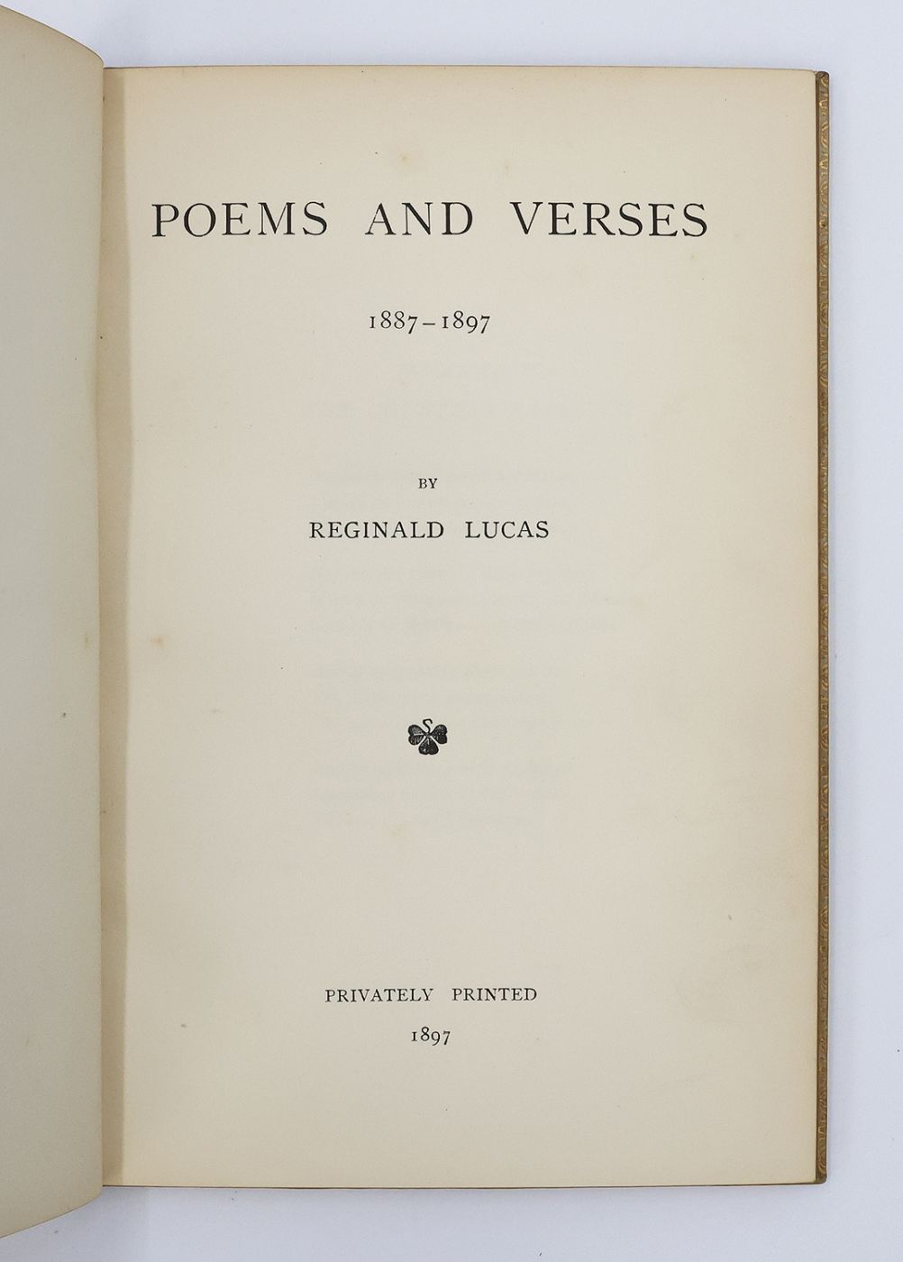 POEMS AND VERSES 1887-1897 -  image 3