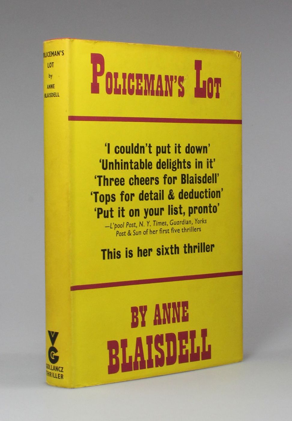 POLICEMAN'S LOT -  image 1