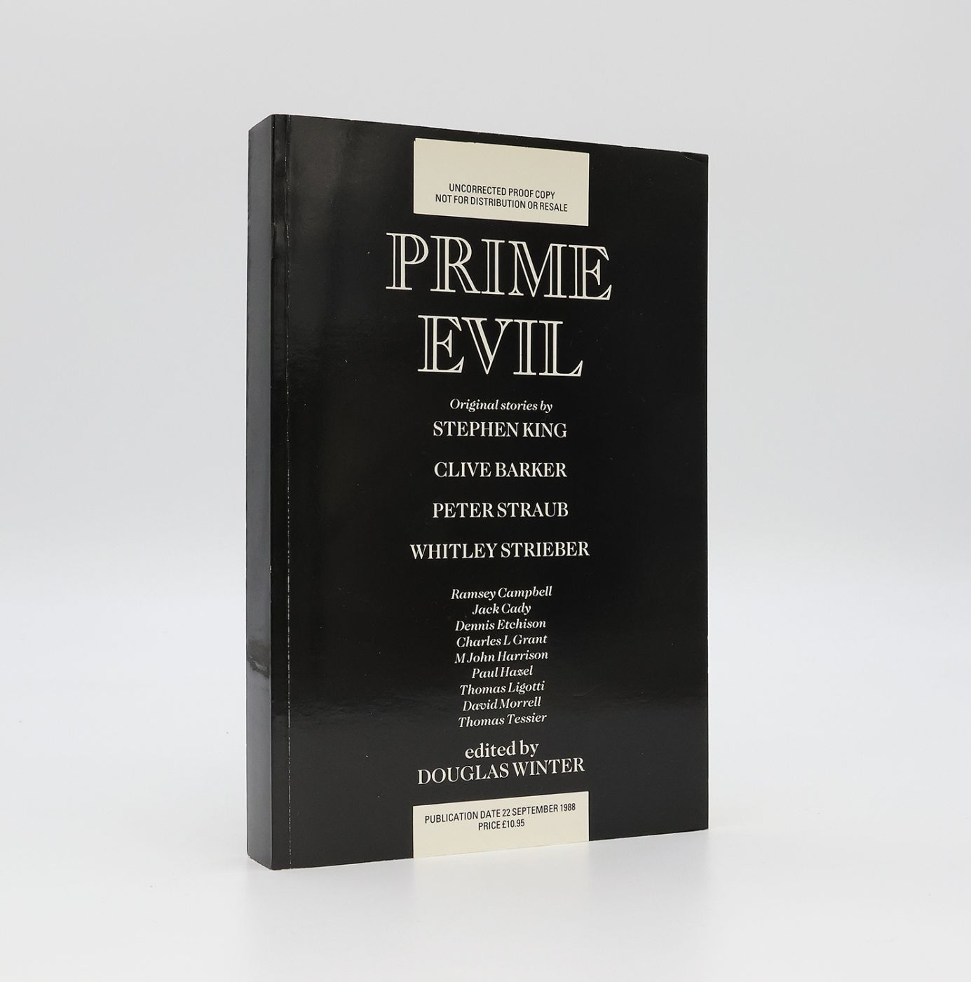 PRIME EVIL - UNCORRECTED PROOF COPY -  image 1