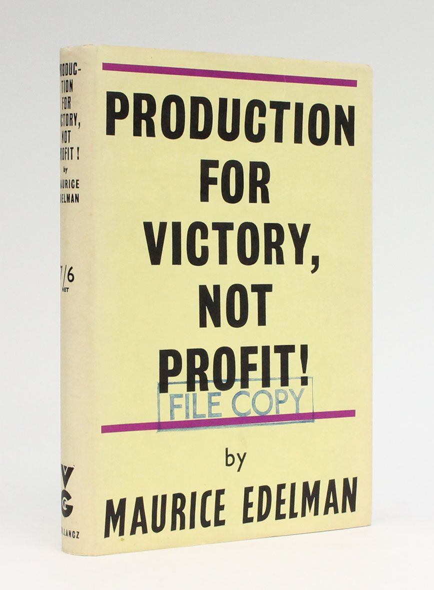 PRODUCTION FOR VICTORY, NOT PROFIT -  image 1
