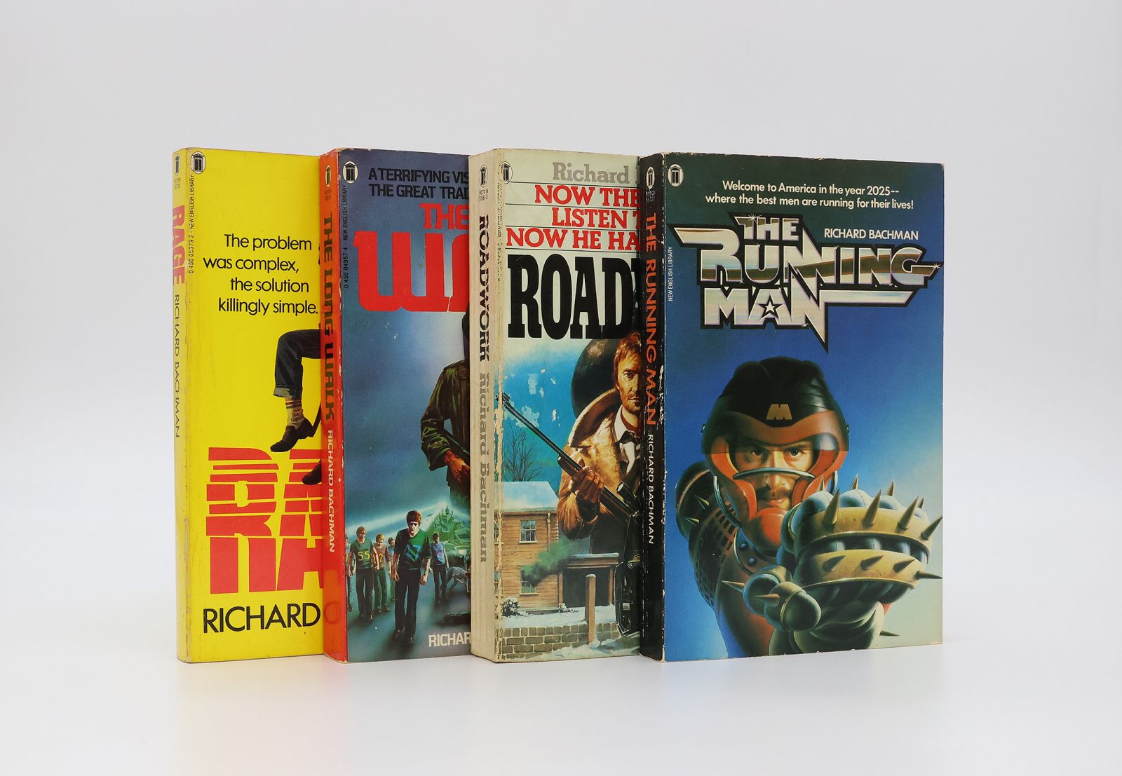 RAGE; THE LONG WALK; ROADWORK; THE RUNNING MAN -  image 1