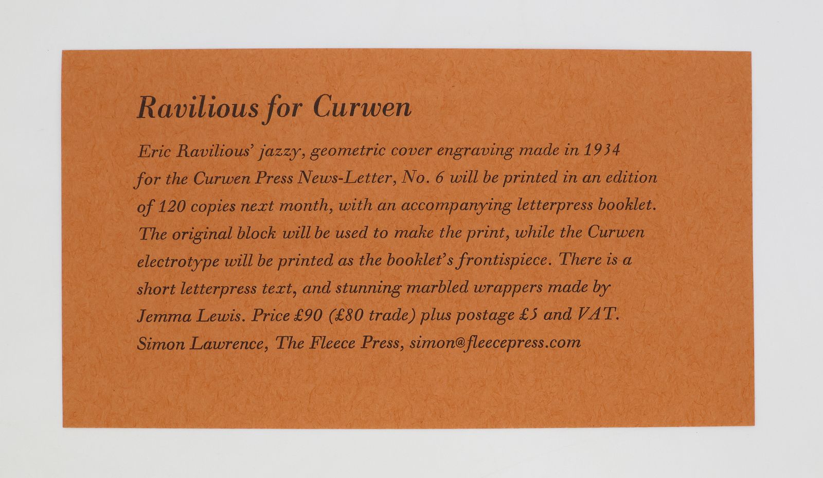 RAVILIOUS FOR CURWEN: -  image 5