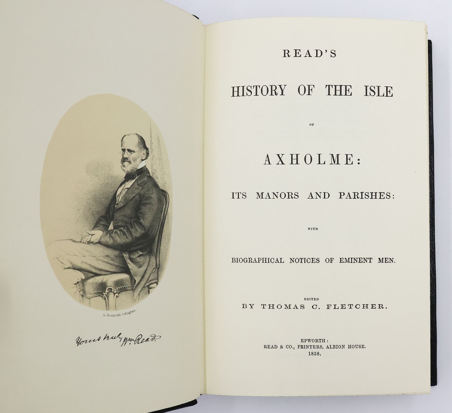 READ'S HISTORY OF THE ISLE OF AXHOLME. -  image 4