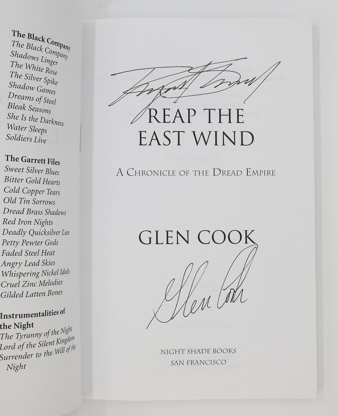 REAP THE EAST WIND: -  image 2