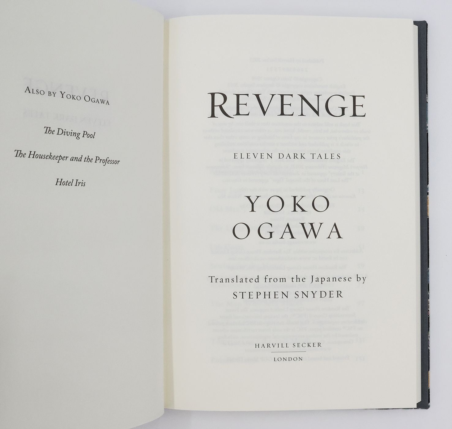 REVENGE: ELEVEN DARK TALES -  image 4
