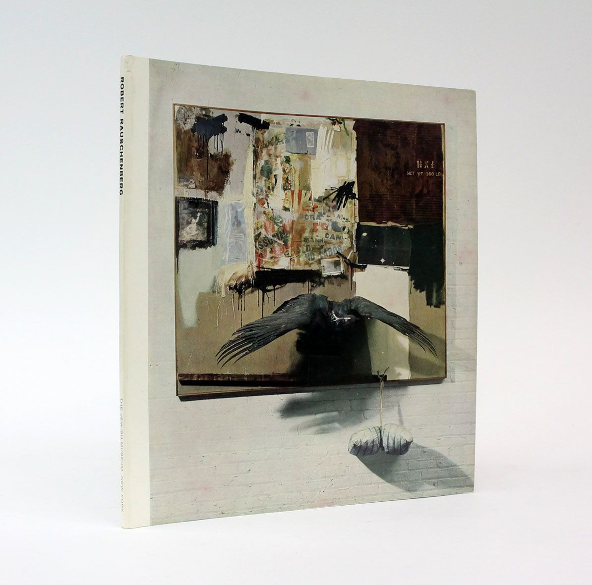 ROBERT RAUSCHENBERG. A Signed Exhibition Catalogue for the Artist's first Major Museum Retrospective. -  image 1