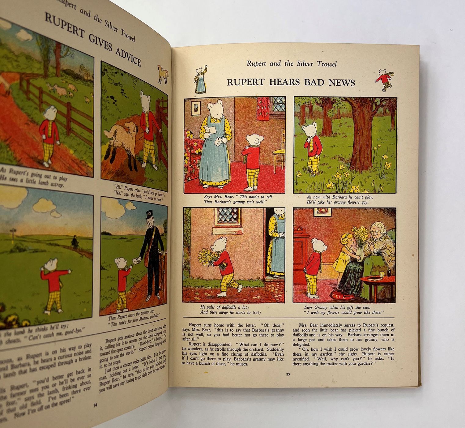 RUPERT'S ADVENTURE BOOK (The Rupert Annual 1940) -  image 5