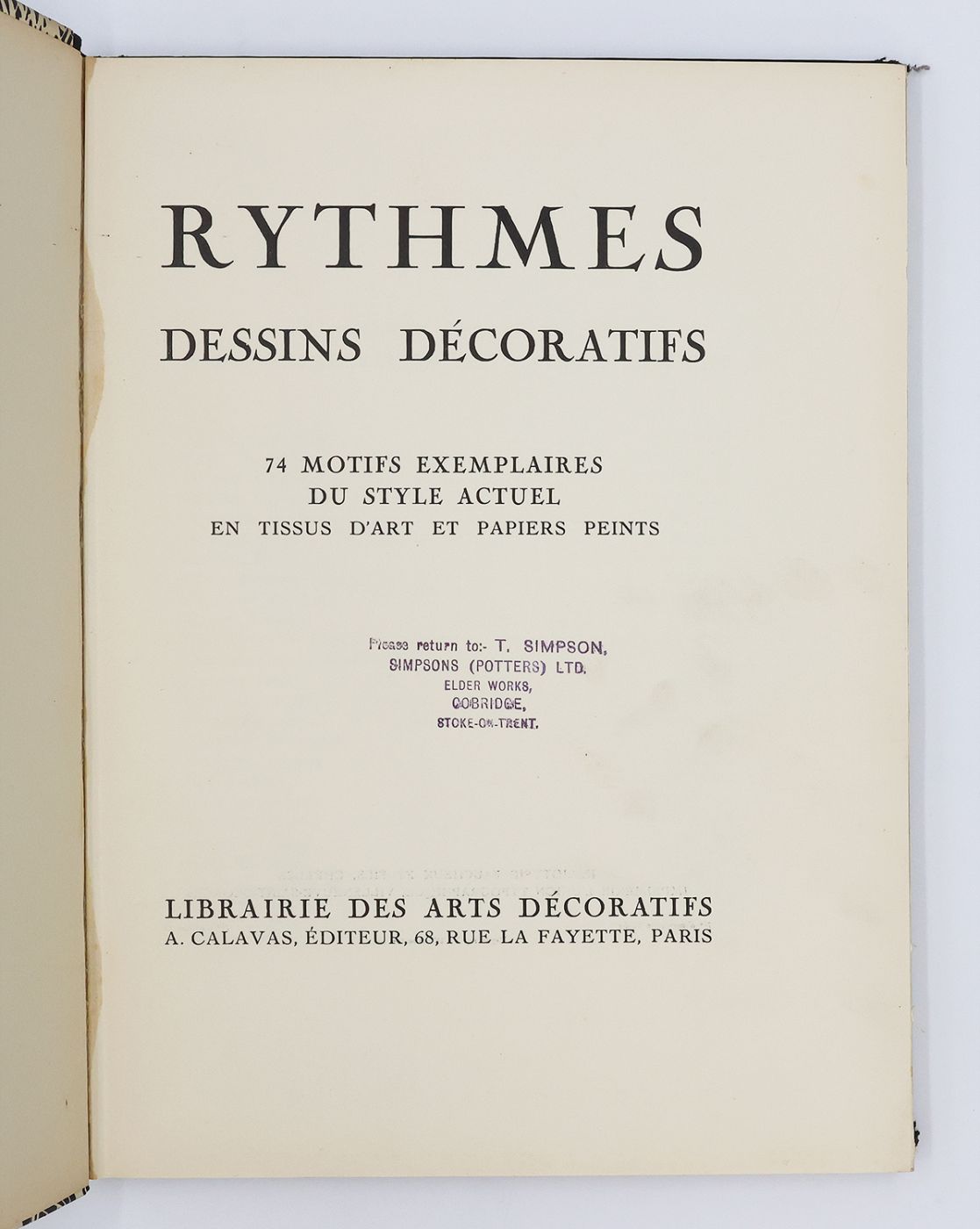 RYTHMES: DESSINS DCORATIFS. -  image 2