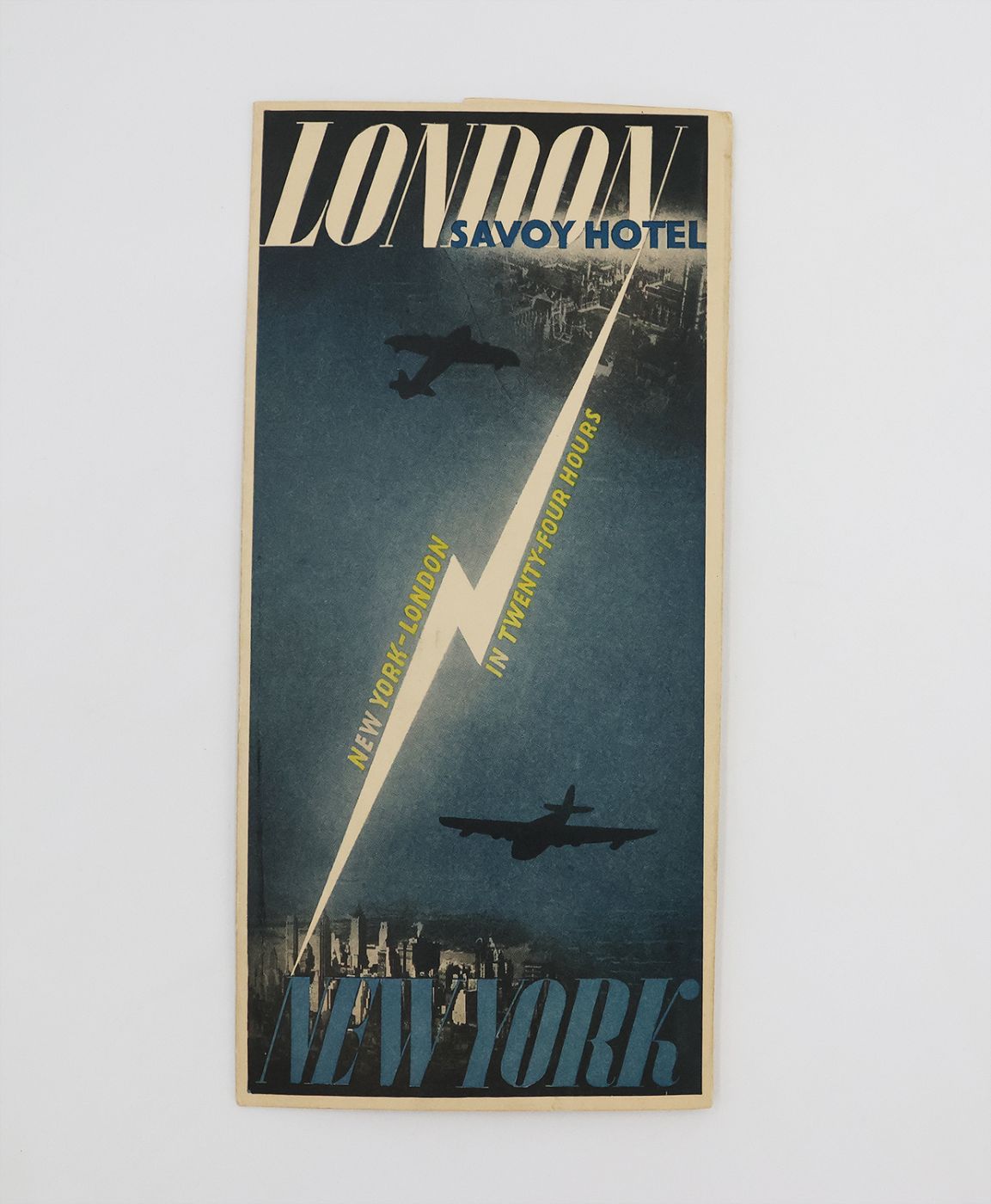 SAVOY HOTEL. NEW YORK TO LONDON IN TWENTY-FOUR HOURS -  image 1