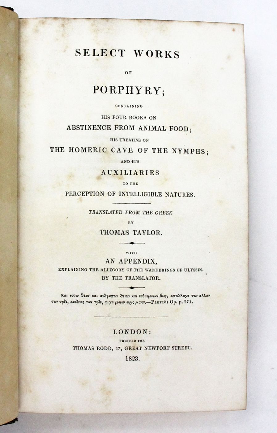 SELECT WORKS OF PORPHYRY; -  image 4