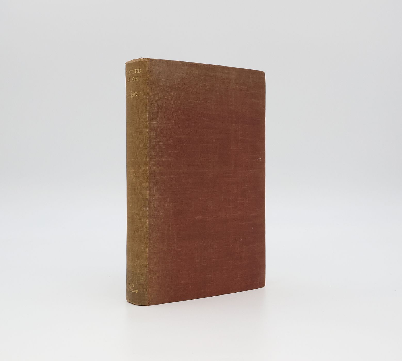 SELECTED ESSAYS: -  image 1