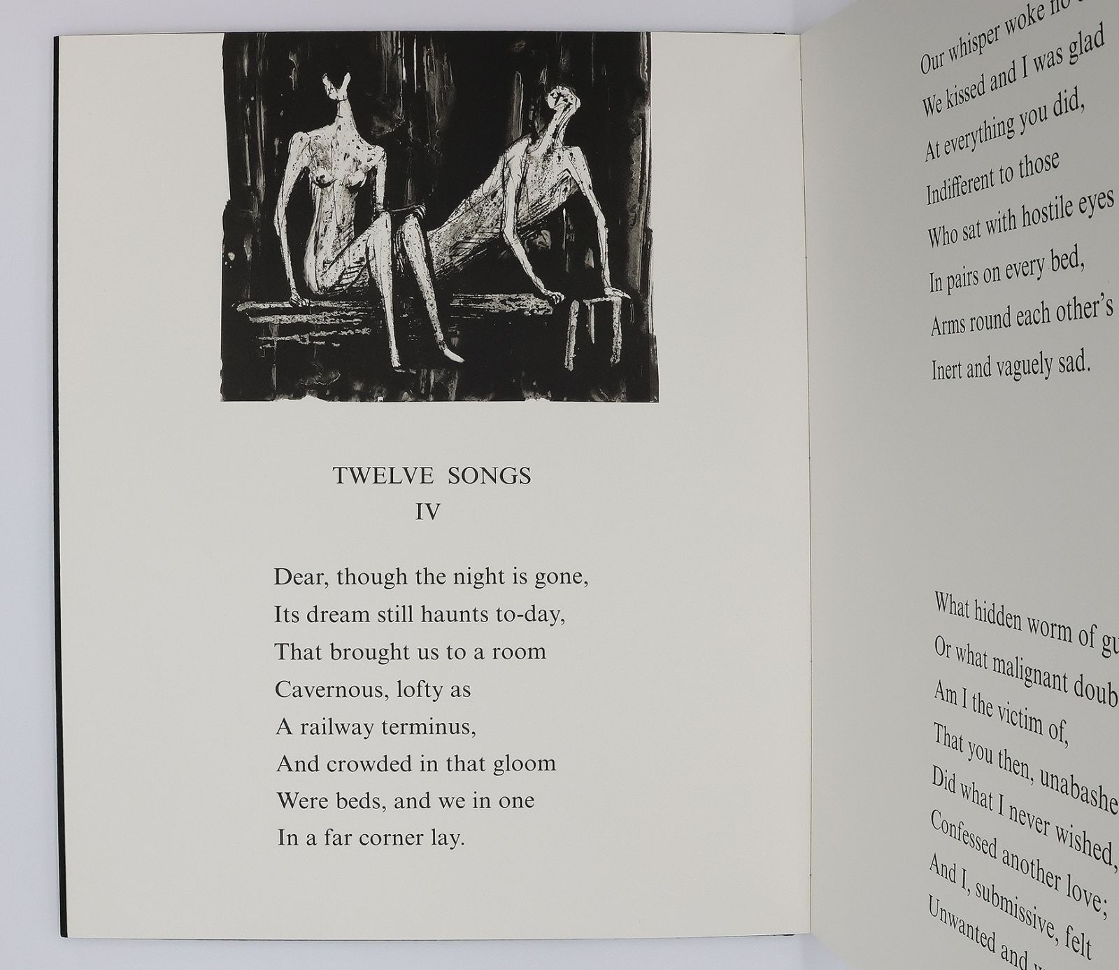 SELECTIONS FROM POEMS BY AUDEN. LITHOGRAPHS BY HENRY MOORE -  image 6