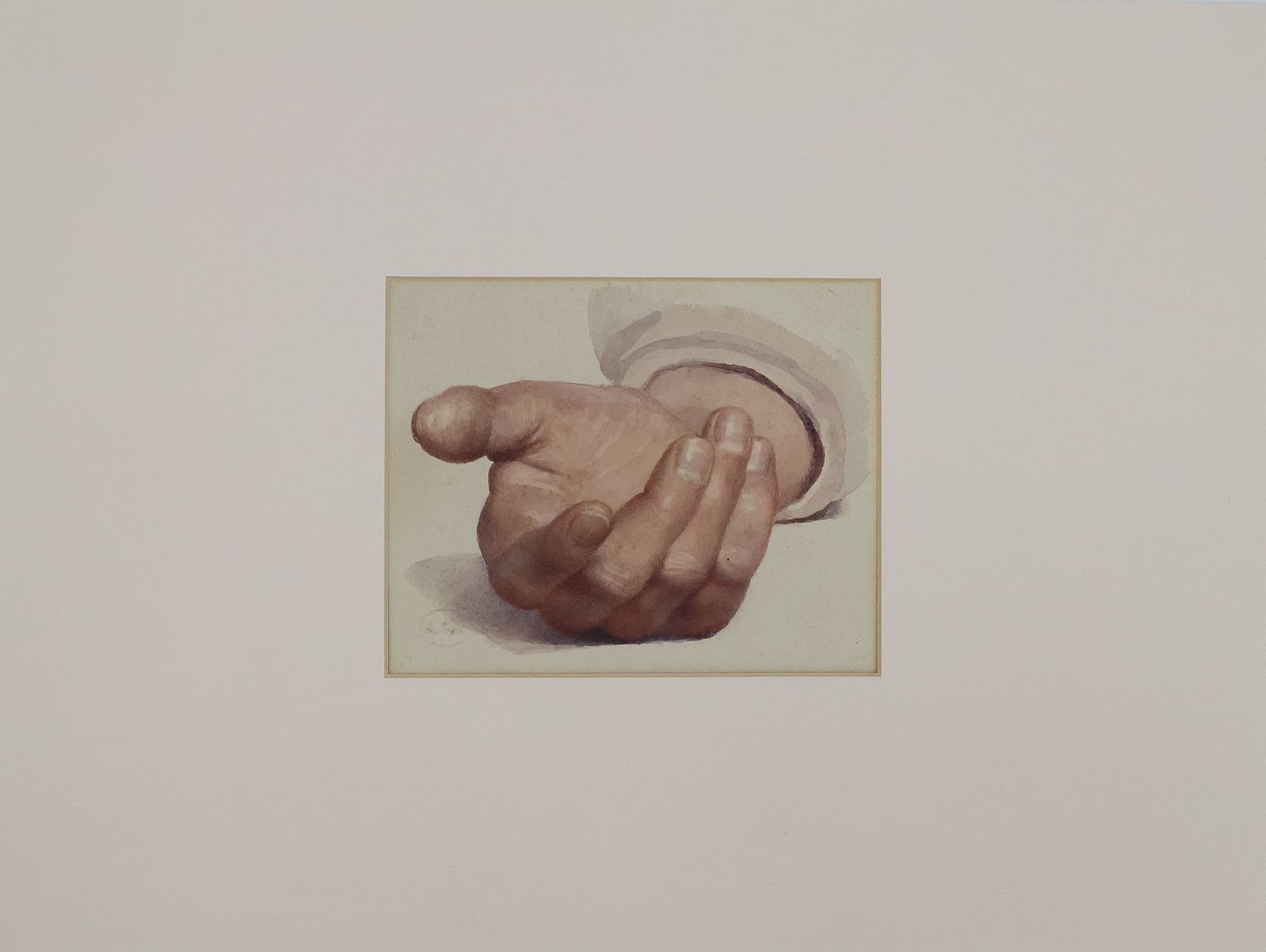 SIX WATERCOLOUR STUDIES OF HANDS AND FEET -  image 2