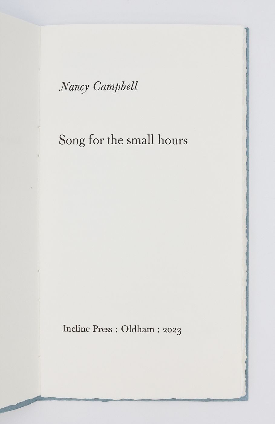 SONG FOR THE SMALL HOURS -  image 2