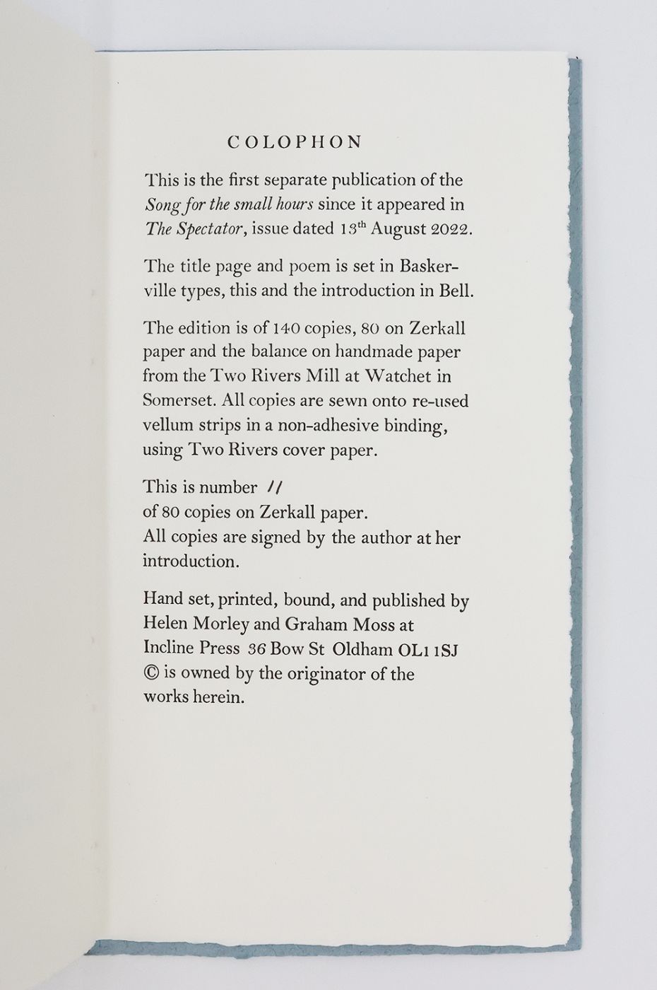 SONG FOR THE SMALL HOURS -  image 4