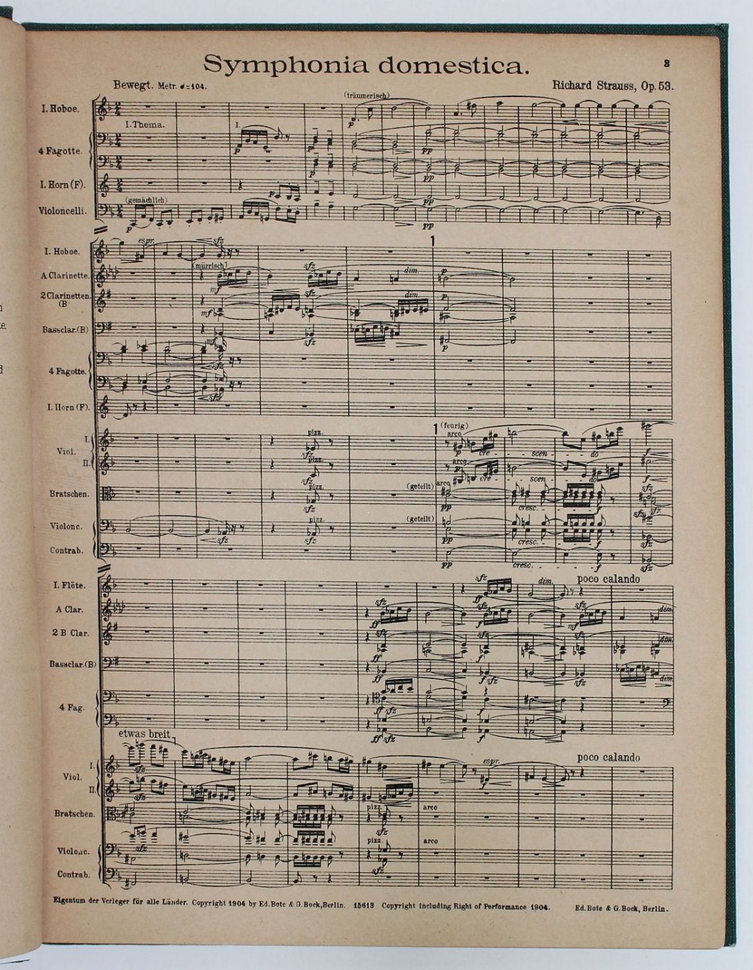 SYMPHONIA DOMESTICA Opus 53. -  image 4