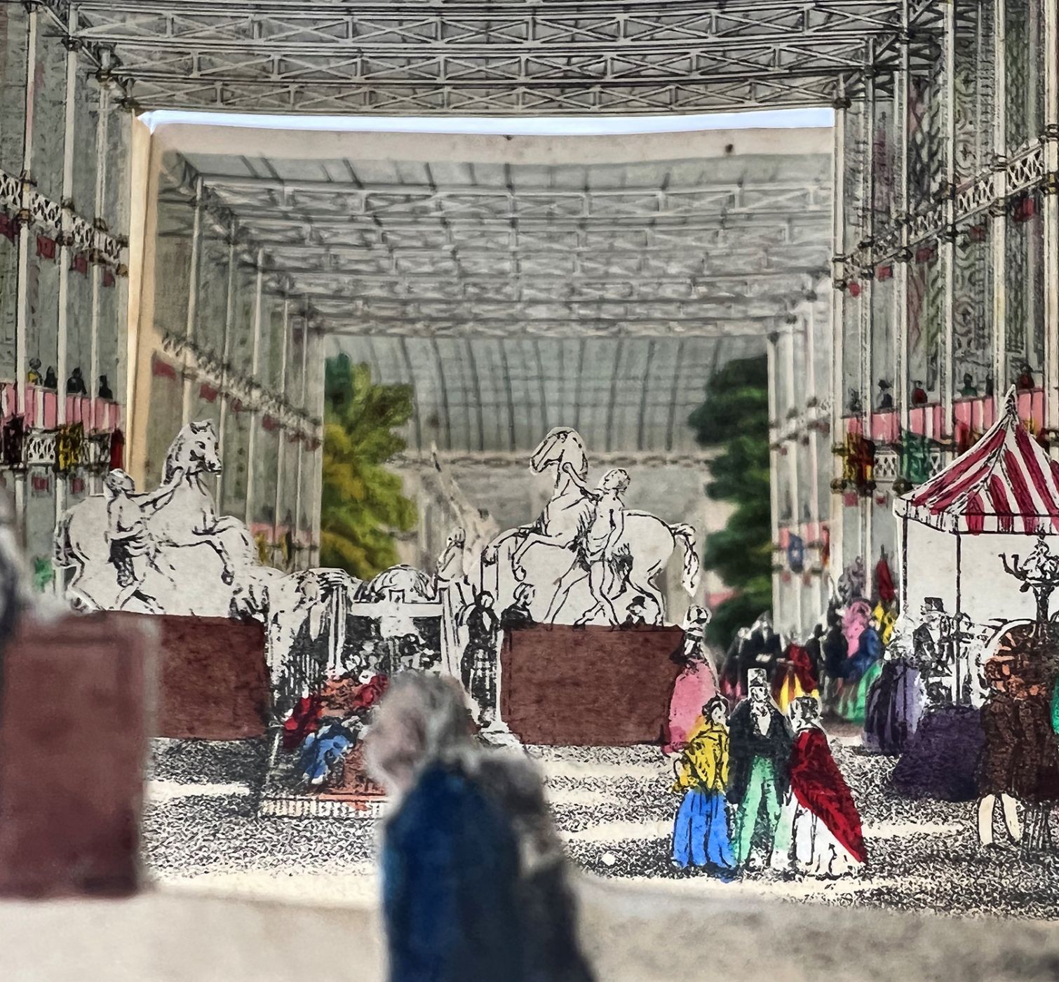 TELESCOPIC VIEW OF THE GREAT EXHIBITION 1851 -  image 4
