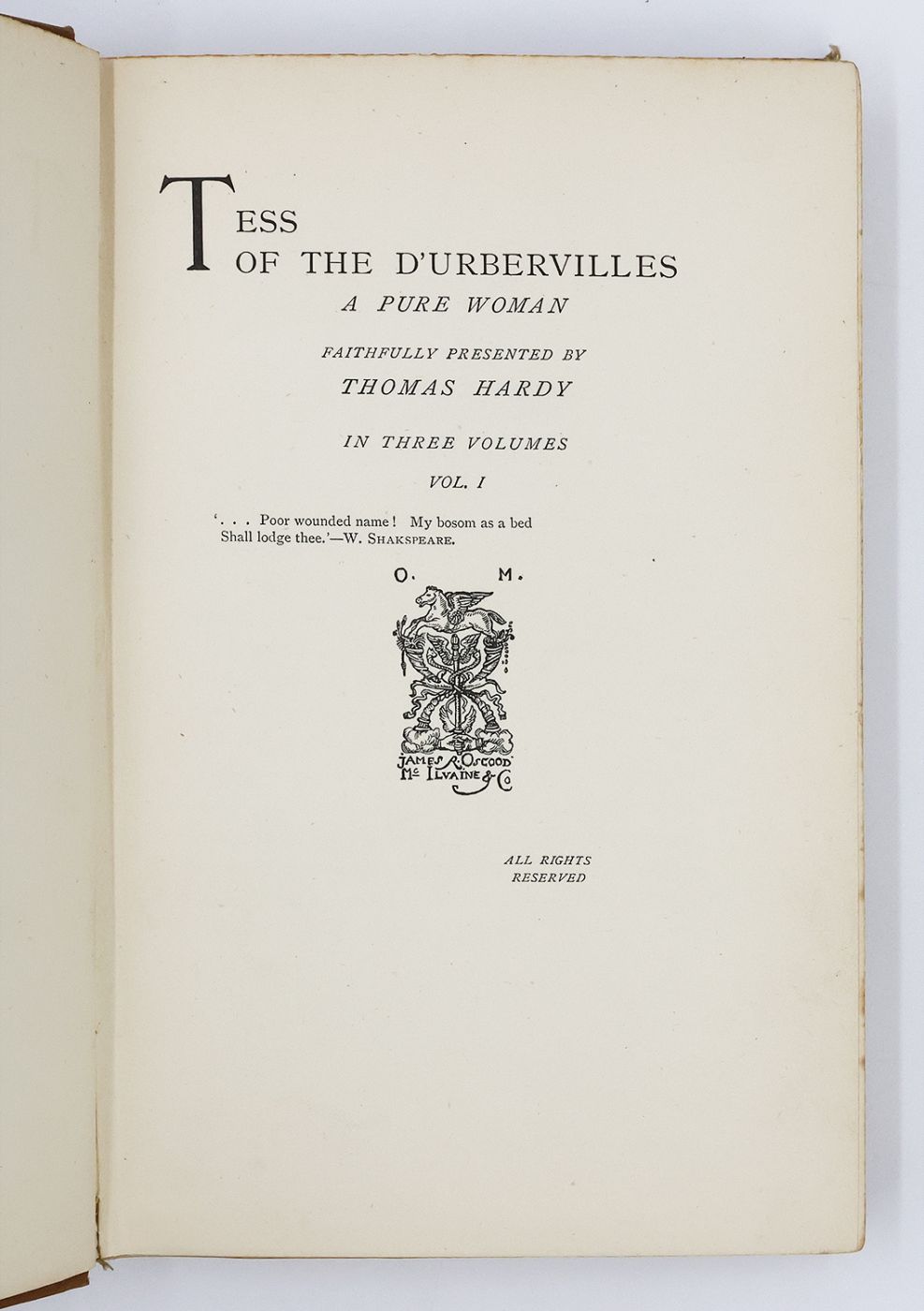 TESS OF THE D'URBERVILLES: -  image 6