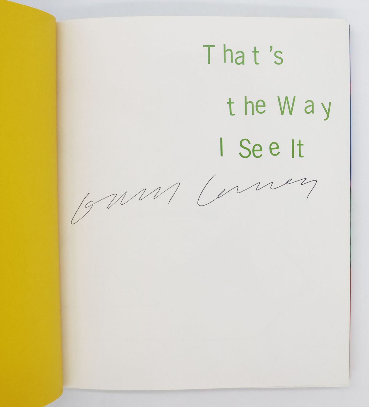 THAT'S THE WAY I SEE IT -  image 3