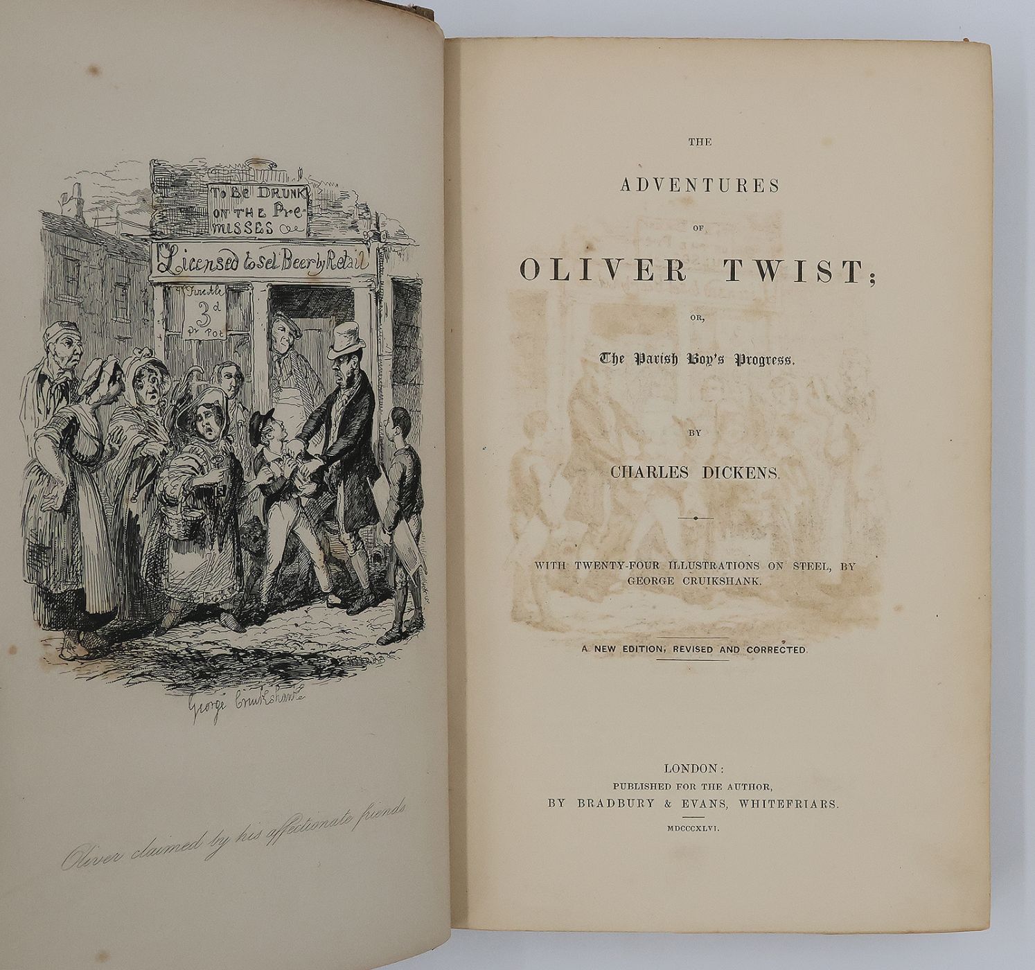 THE ADVENTURES OF OLIVER TWIST; OR, THE PARISH BOY'S PROGRESS. -  image 1