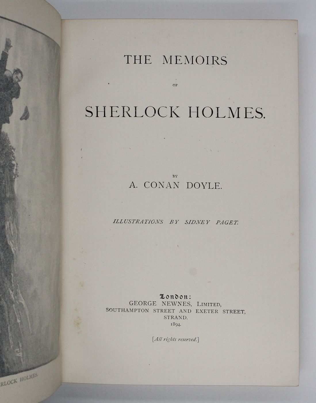 THE ADVENTURES OF SHERLOCK HOLMES with THE MEMOIRS OF SHERLOCK HOLMES. -  image 7