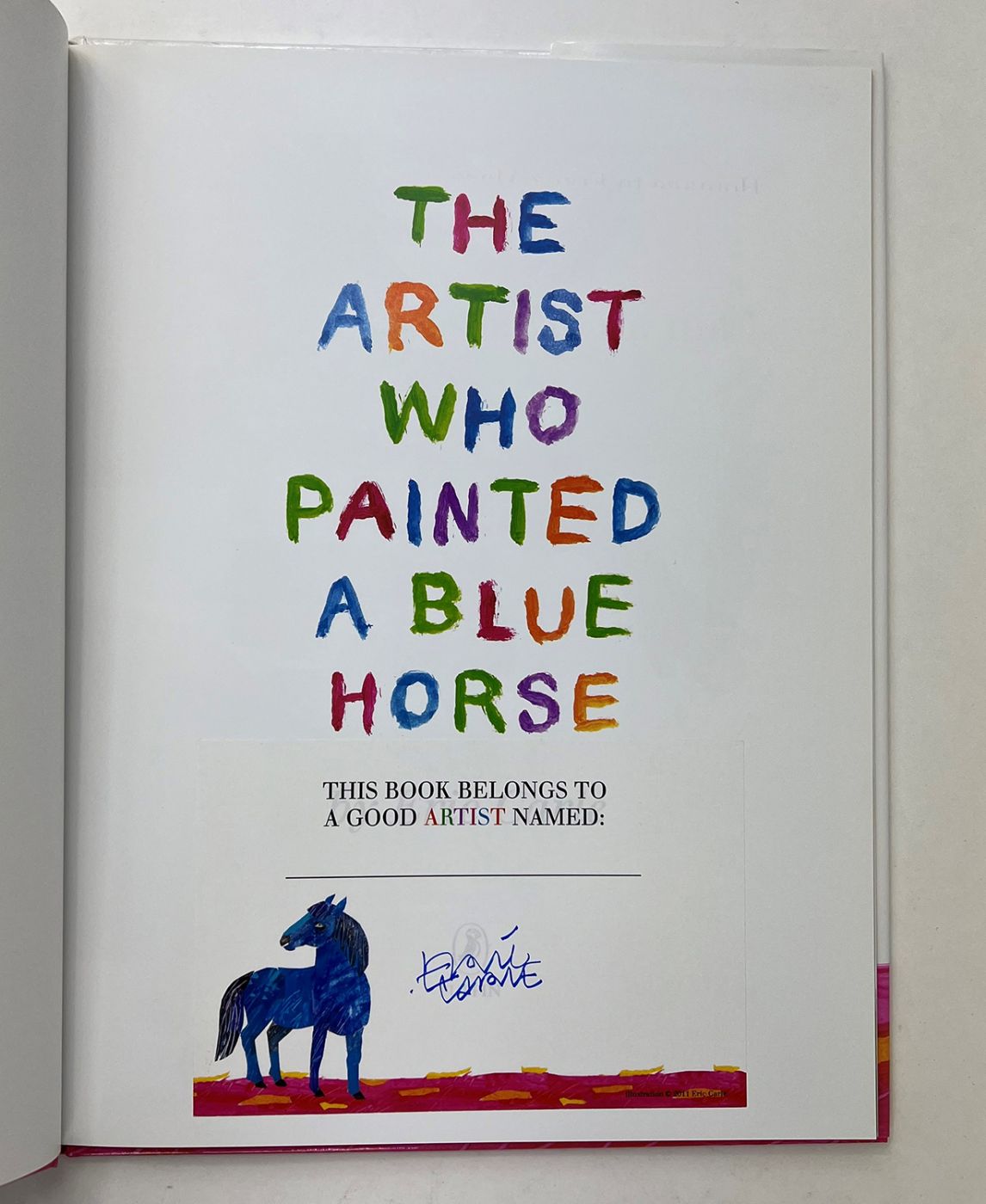 THE ARTIST WHO PAINTED A BLUE HORSE -  image 2
