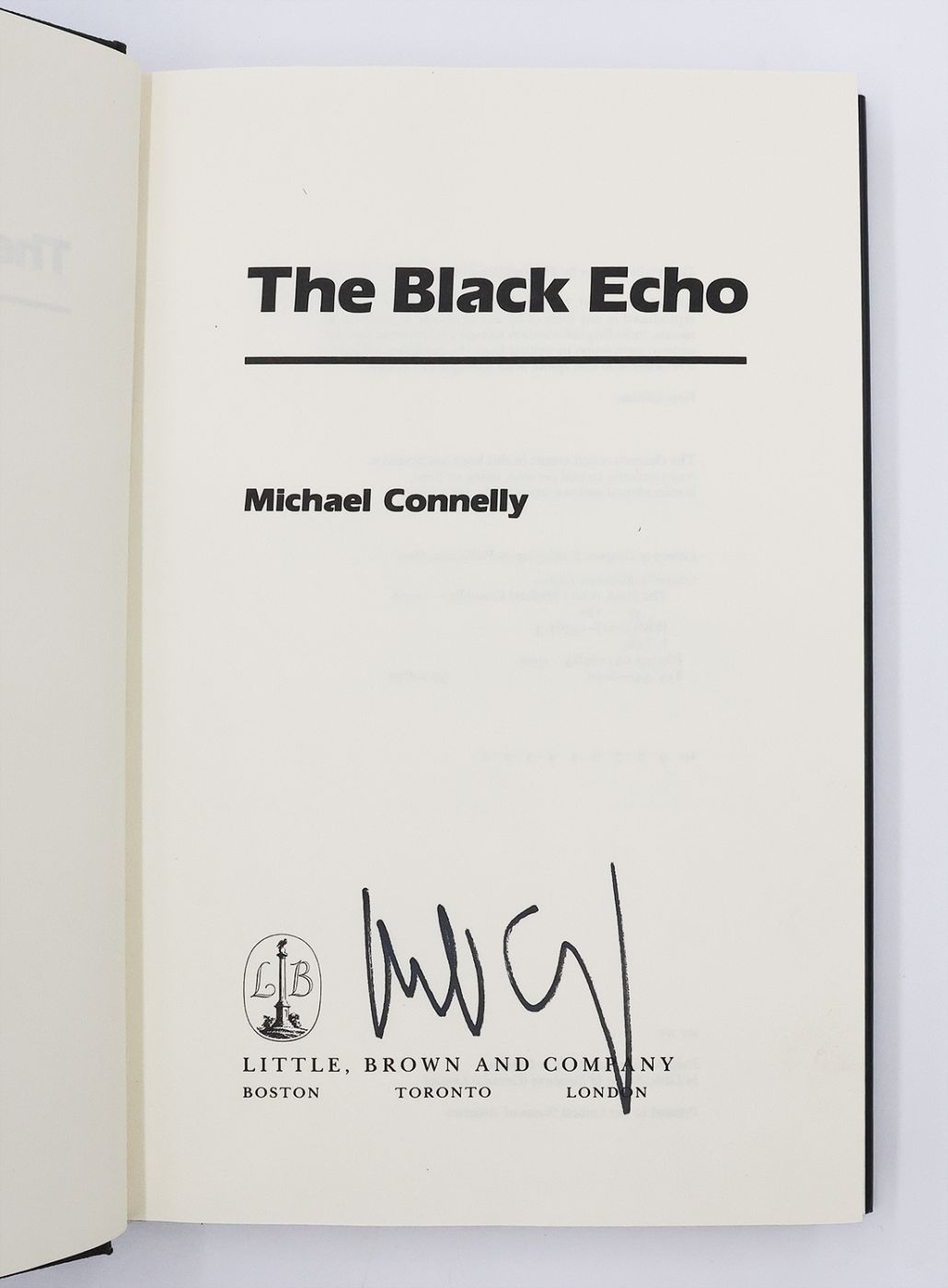 THE BLACK ECHO -  image 3