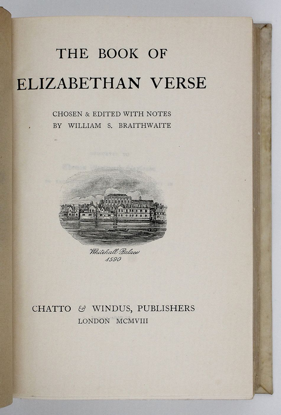 THE BOOK OF ELIZABETHAN VERSE -  image 2