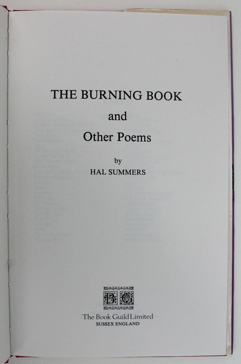 THE BURNING BOOK -  image 2