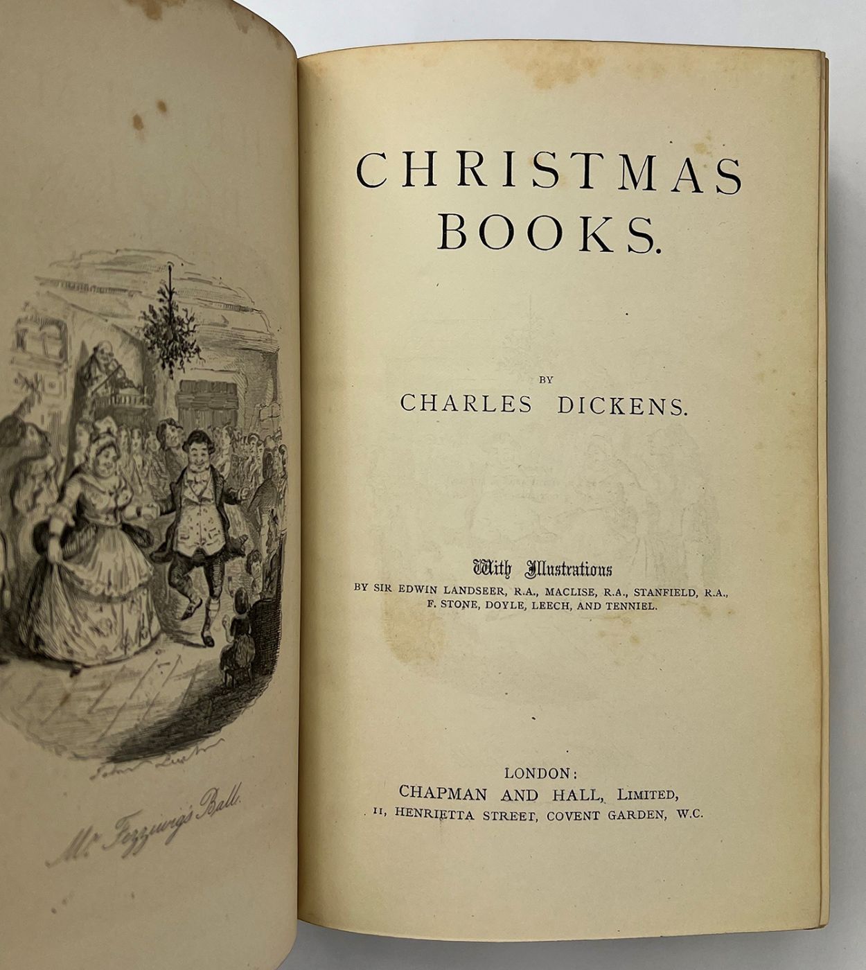 THE CHRISTMAS BOOKS; bound with THE MYSTERY OF EDWIN DROOD. -  image 4