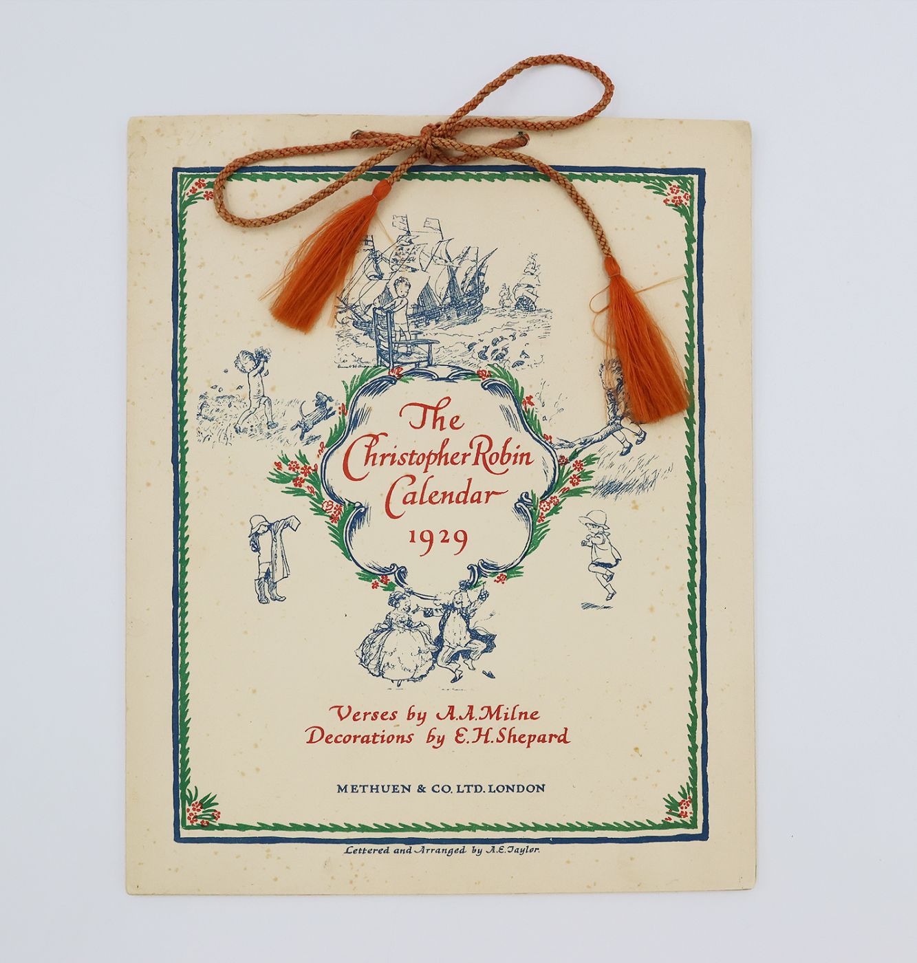 THE CHRISTOPHER ROBIN CALENDAR 1929 -  image 1