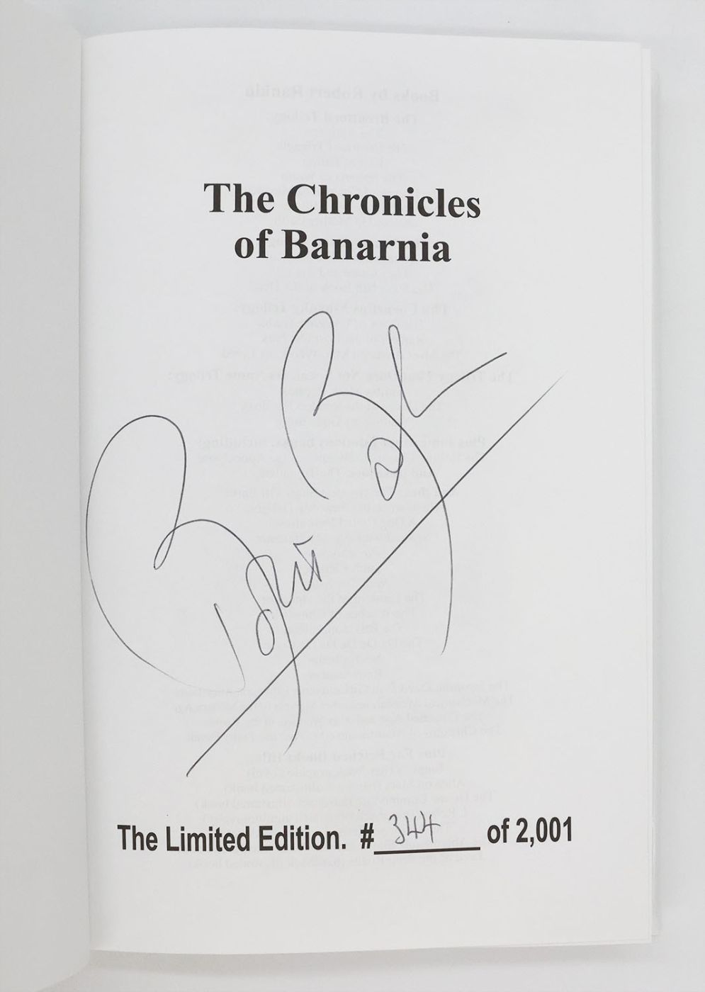 THE CHRONICLES OF BANARNIA -  image 4