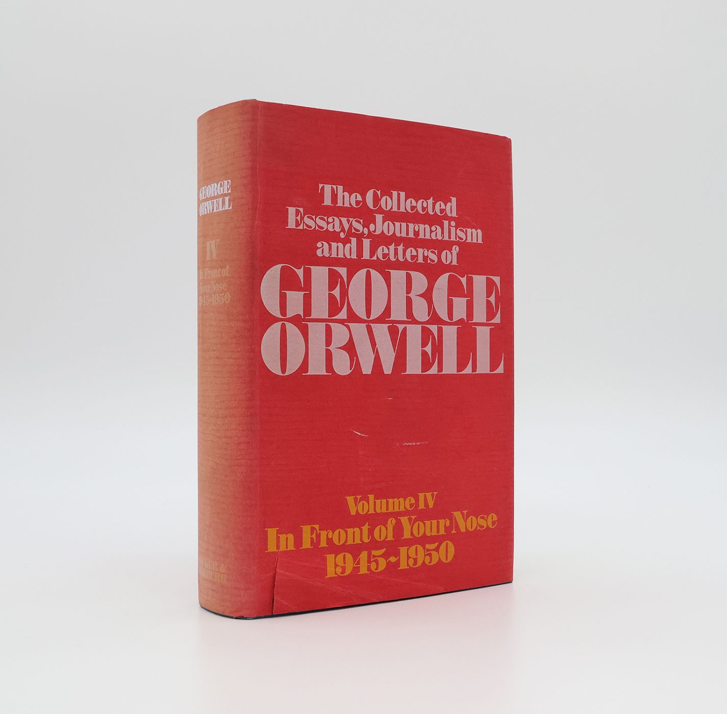 THE COLLECTED ESSAYS, JOURNALISM AND LETTERS OF GEORGE ORWELL. -  image 6