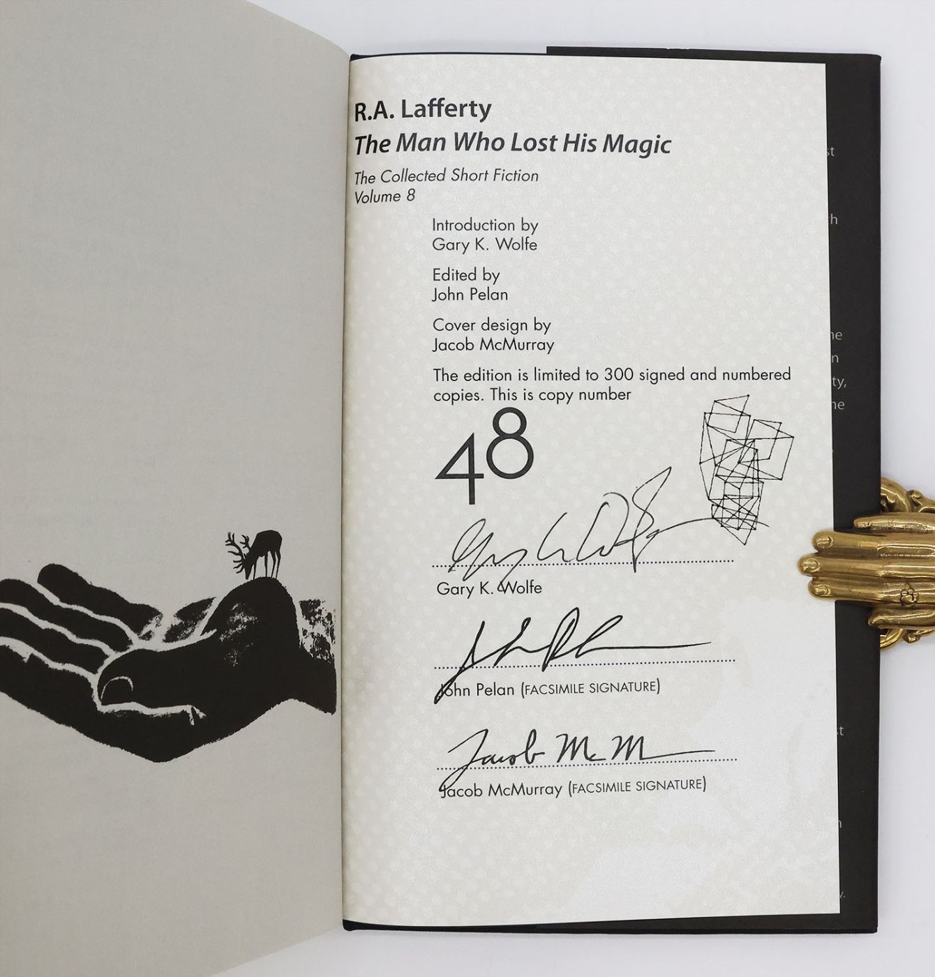 THE COLLECTED SHORT FICTION: THE MAN WHO MADE MODELS; THE MAN WITH THE AURA; THE MAN UNDERNEATH; THE MAN WITH THE SPECKLED EYES; THE MAN WHO WALKED THROUGH CRACKS; THE MAN WHO NEVER WAS; MAD MAN; THE MAN WHO LOST HIS MAGIC. -  image 17