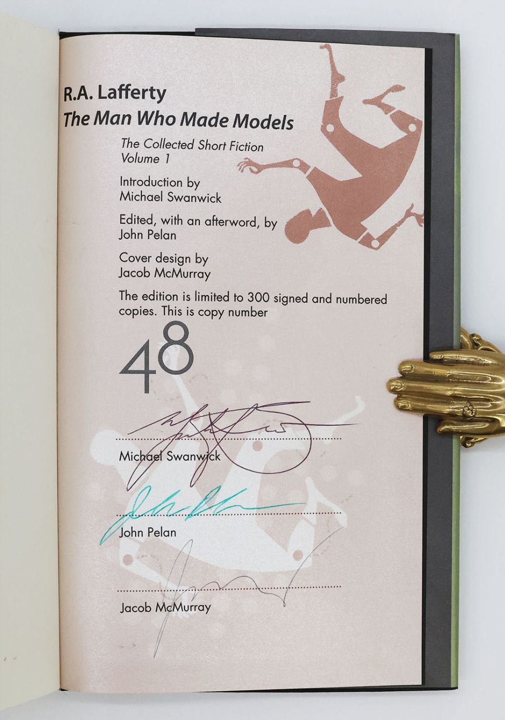 THE COLLECTED SHORT FICTION: THE MAN WHO MADE MODELS; THE MAN WITH THE AURA; THE MAN UNDERNEATH; THE MAN WITH THE SPECKLED EYES; THE MAN WHO WALKED THROUGH CRACKS; THE MAN WHO NEVER WAS; MAD MAN; THE MAN WHO LOST HIS MAGIC. -  image 3