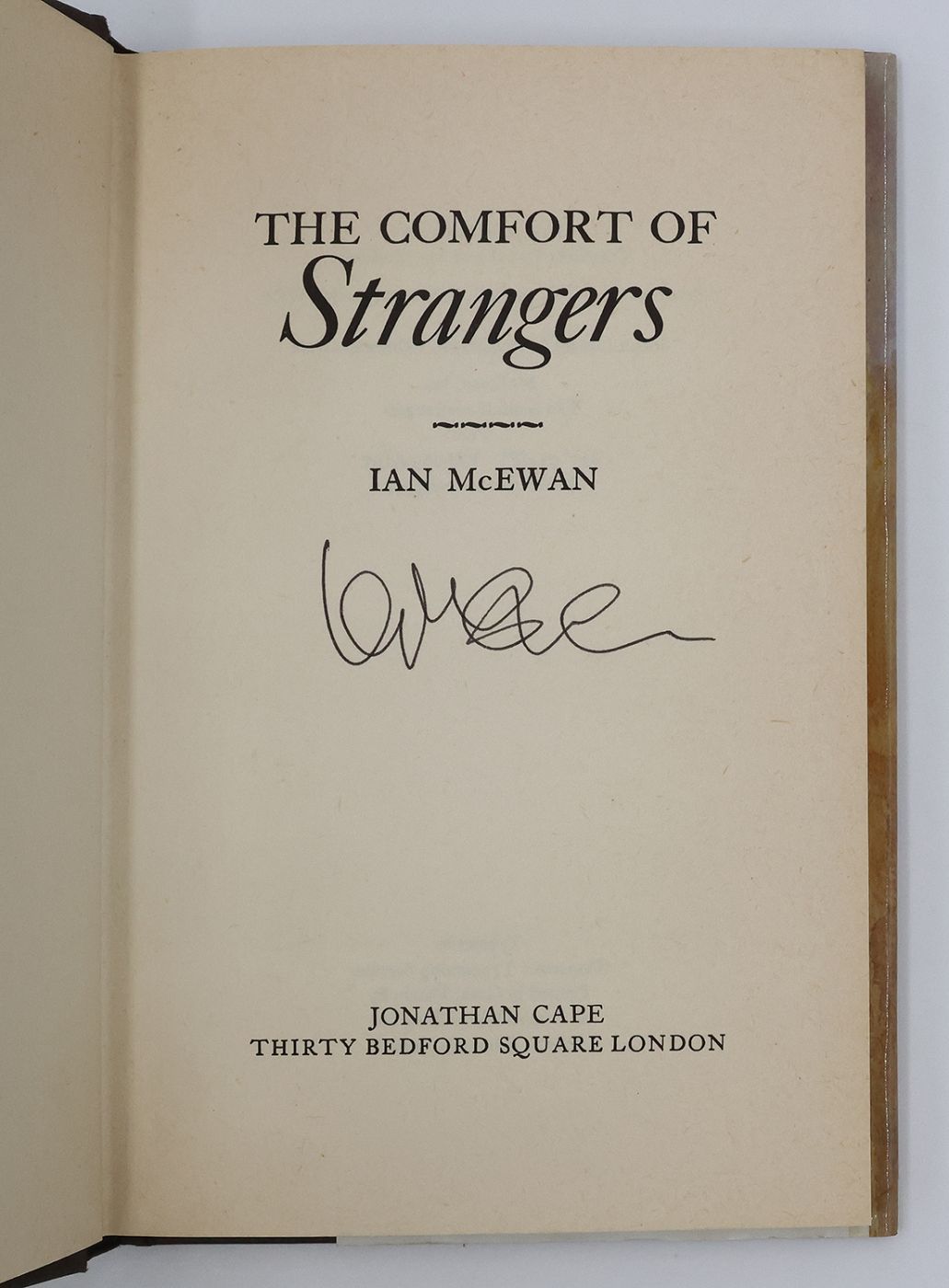 THE COMFORT OF STRANGERS -  image 2