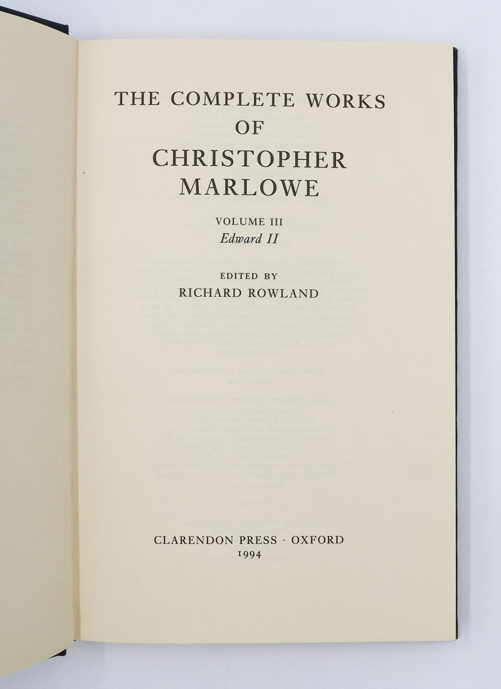 THE COMPLETE WORKS OF CHRISTOPHER MARLOWE. -  image 2